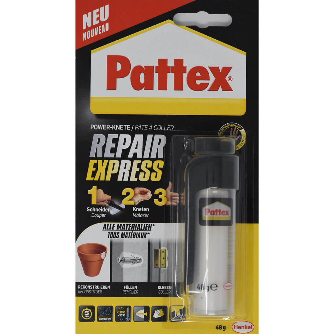 Pattex - Klebeknete - Repair-Express Power-Knete 48g