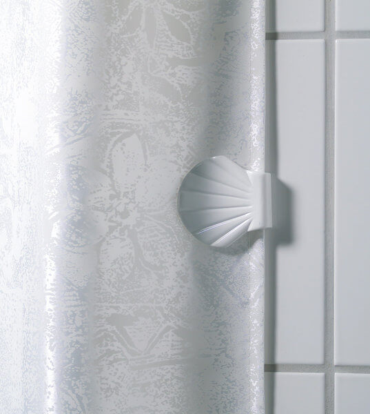 spirella - Shell-Clip - Wandfixierung für Duschvorhang